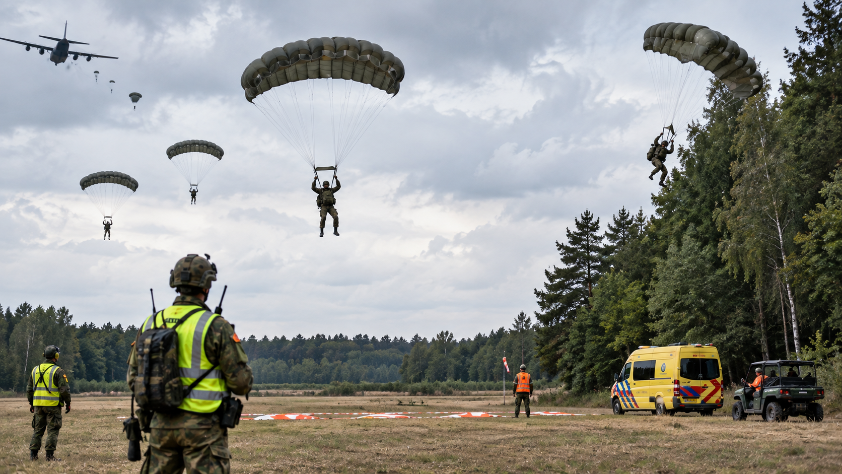 Parachutisten defensie